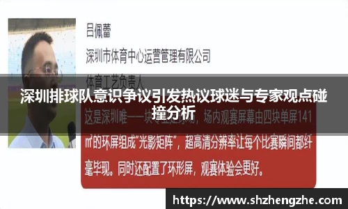 深圳排球队意识争议引发热议球迷与专家观点碰撞分析