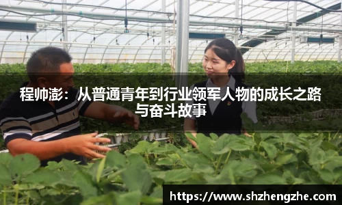 程帅澎：从普通青年到行业领军人物的成长之路与奋斗故事